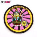 Promotion cheap custom christmas embroidered patches